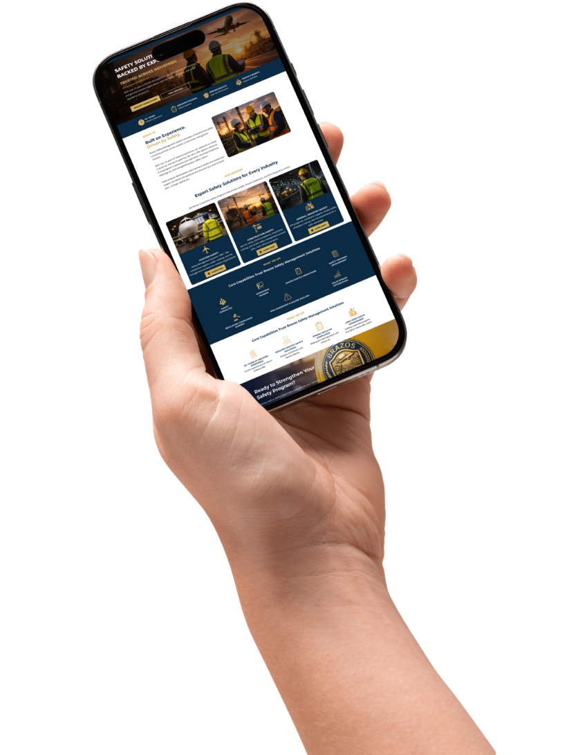 Brazos Safety Management Solutions Mockup